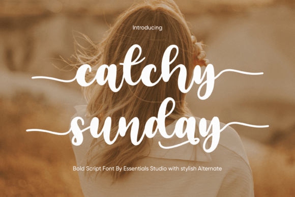 Catchy Sunday — The Handwritten Font That Elevates Every Design