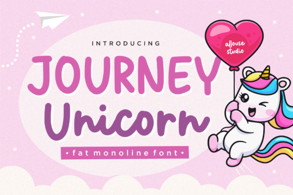 Journey Unicorn: A Script Font That Sparks Creativity
