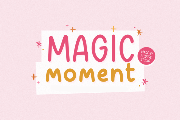 Magic Moment Font — A Handwritten Typeface That Speaks Volumes